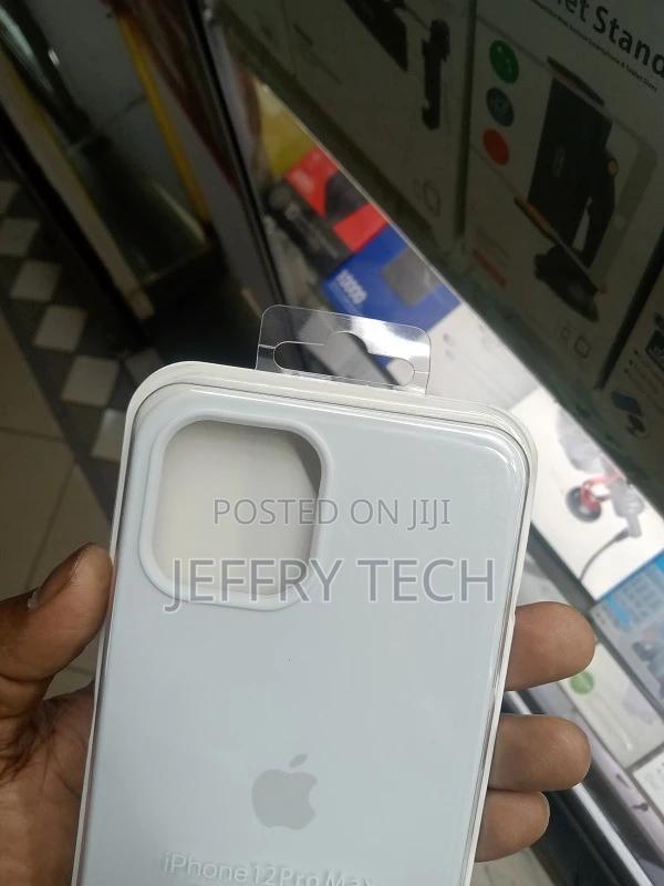 iPhone 12 Pro Max Silicone Case: White - thumbnail 3