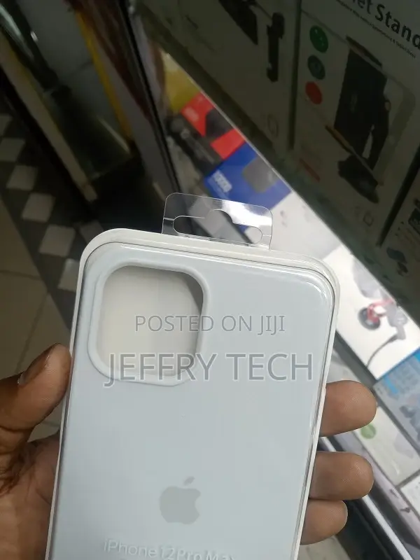 iPhone 12 Pro Max Silicone Case: White
