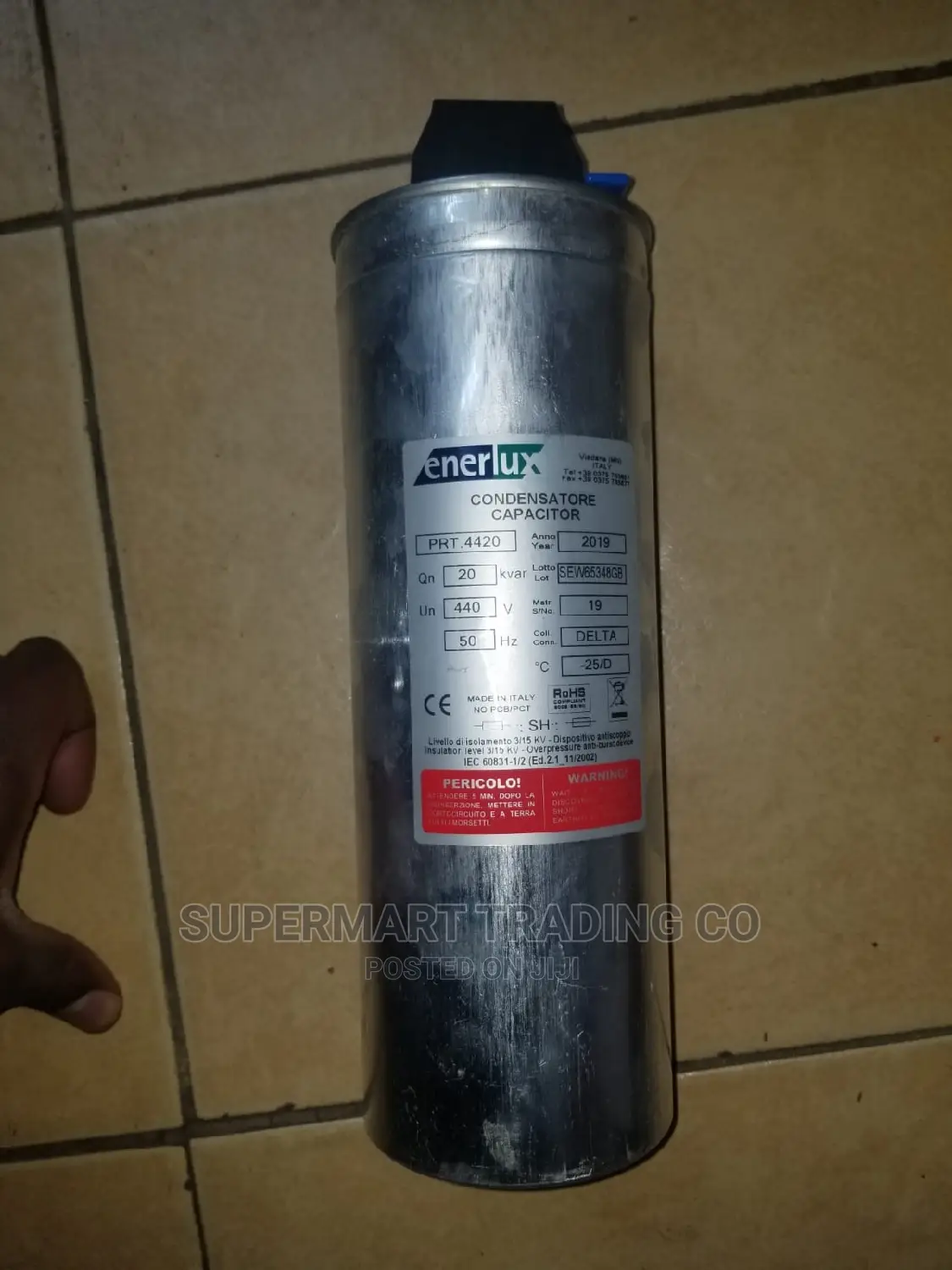 Capacitor 20kvr