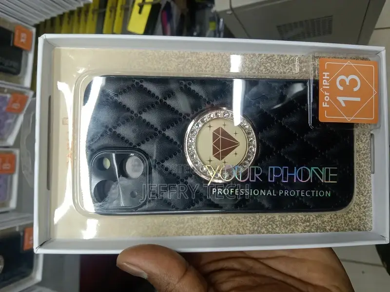 Geometric Glitter Diamond Phone Case for iPhone 13