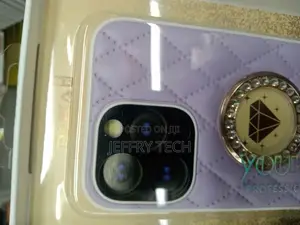 iPhone 13 Pro Pro Glitter Leather Texture Back Cover