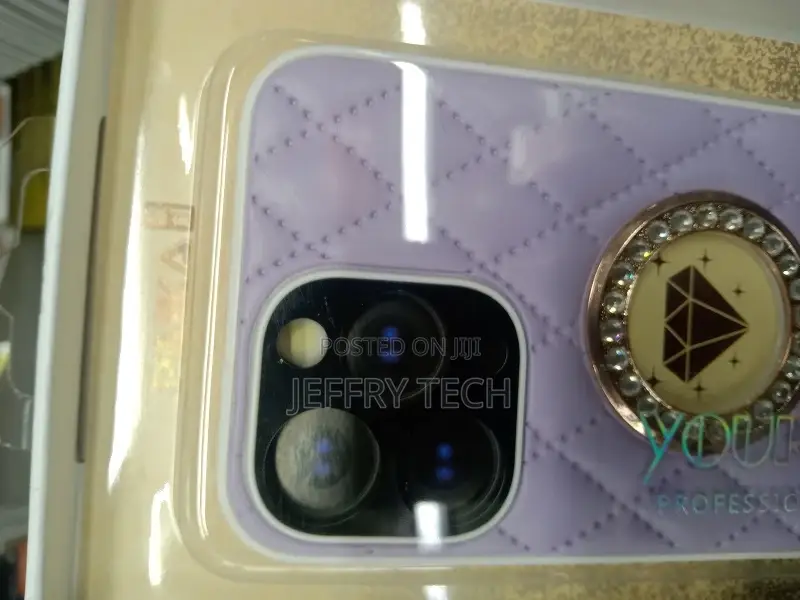 iPhone 13 Pro Pro Glitter Leather Texture Back Cover