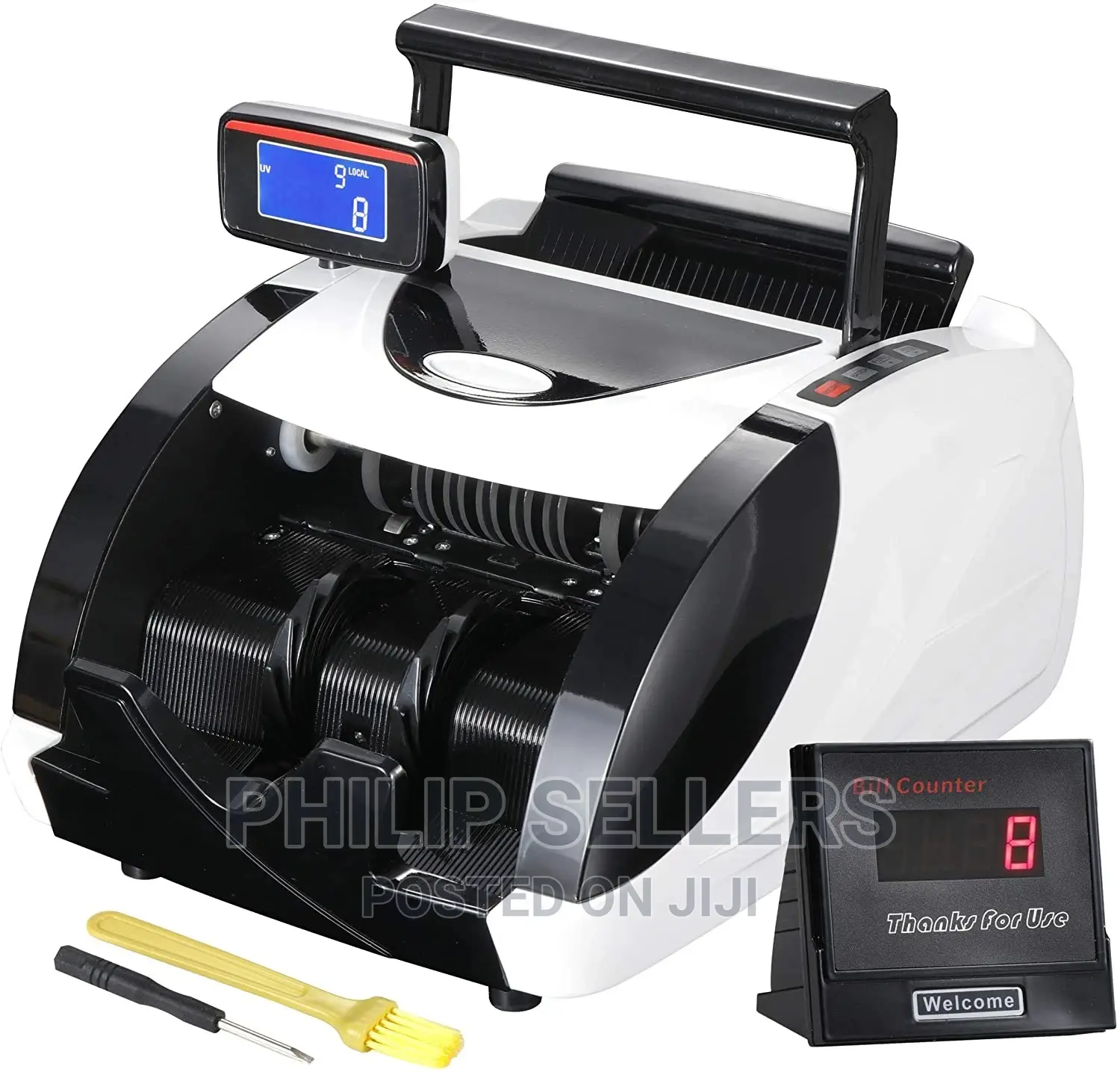 Money Counter, UV/MG Counterfeit Detection Money Counter, Fa