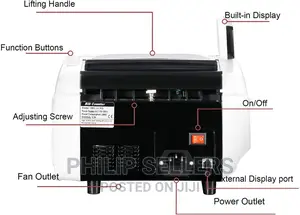Money Counter, UV/MG Counterfeit Detection Money Counter, Fa