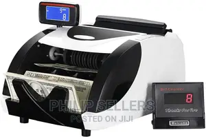 Money Counter, UV/MG Counterfeit Detection Money Counter, Fa