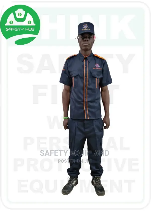 Dark Navy Security Guard Uniform
