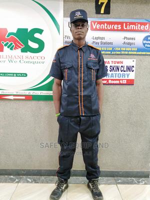 Security Guard Uniform(Dark Navy and Orange) - thumbnail 2