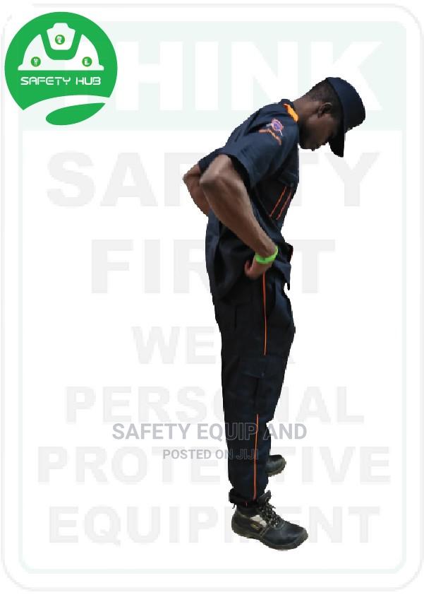 Security Guard Uniform(Dark Navy and Orange) - thumbnail 3