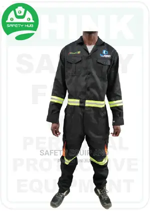 Black Reflective Overall