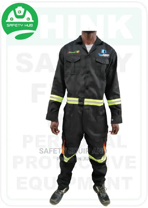 Black Reflective Overall