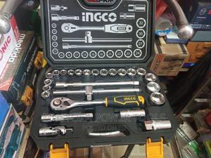 INGCO Socket Set Driver Ratchet Wrench - thumbnail 2
