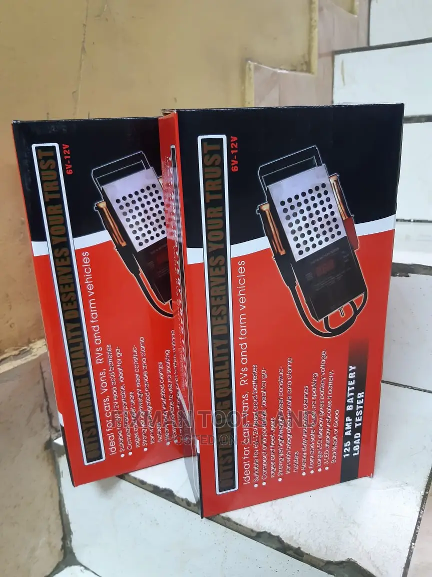 Portable Load Battery Tester for Vehicle and Industrial Use