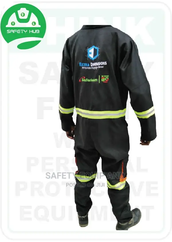 Black Reflective Overall Available