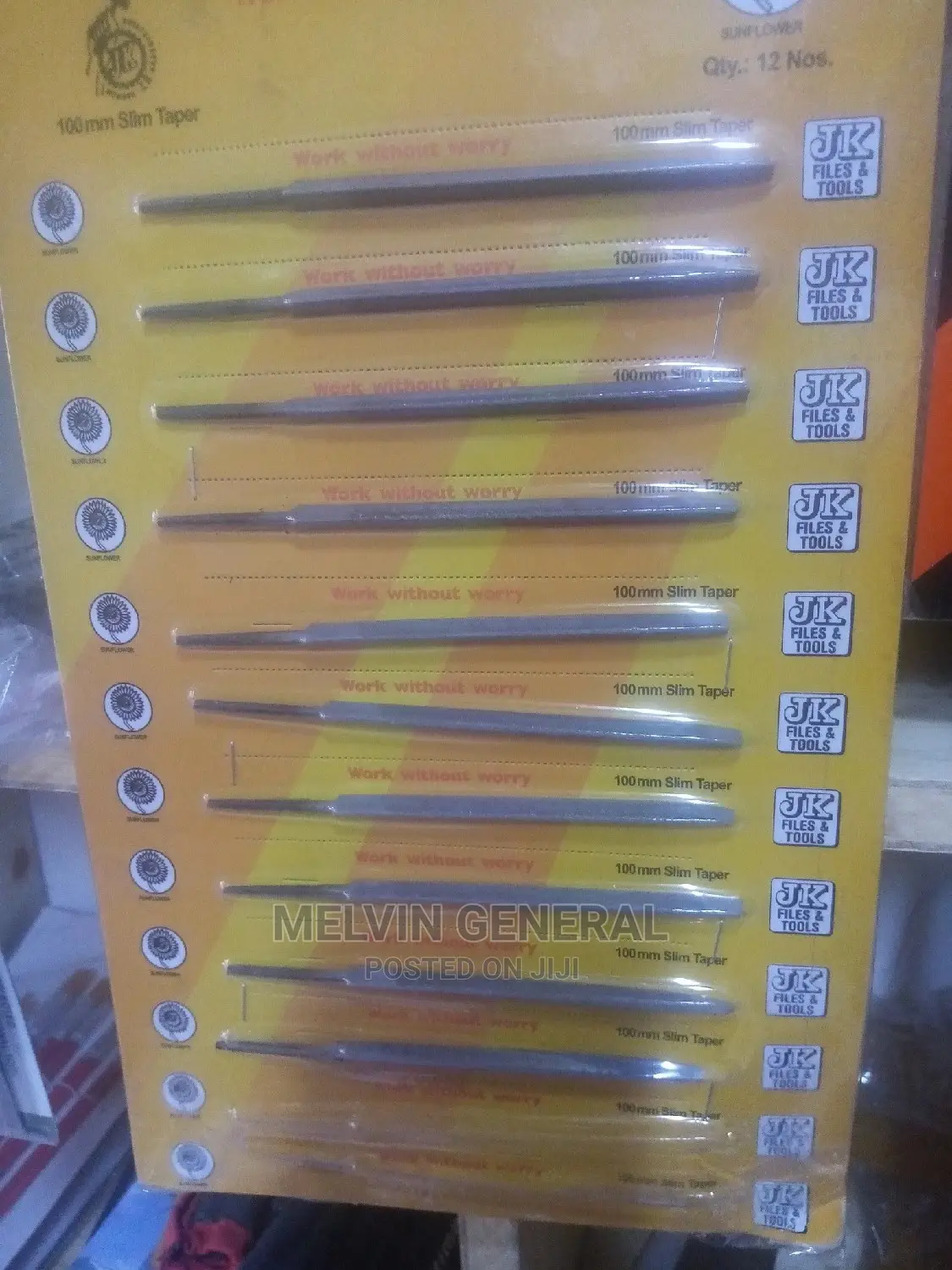 Triangular Saw File 4"