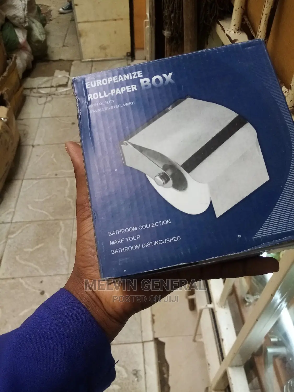 Stainless Tissue Holder