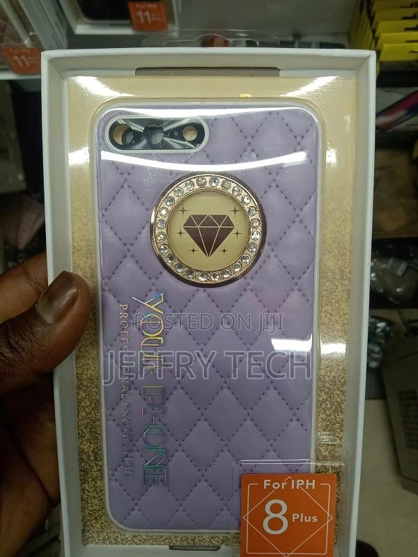 Glitter Diamond Leather Texture Shockproof for iPhone 8 Plus - main view