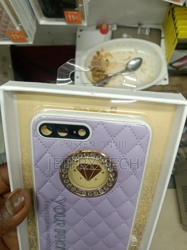 Glitter Diamond Leather Texture Shockproof for iPhone 8 Plus - thumbnail 2
