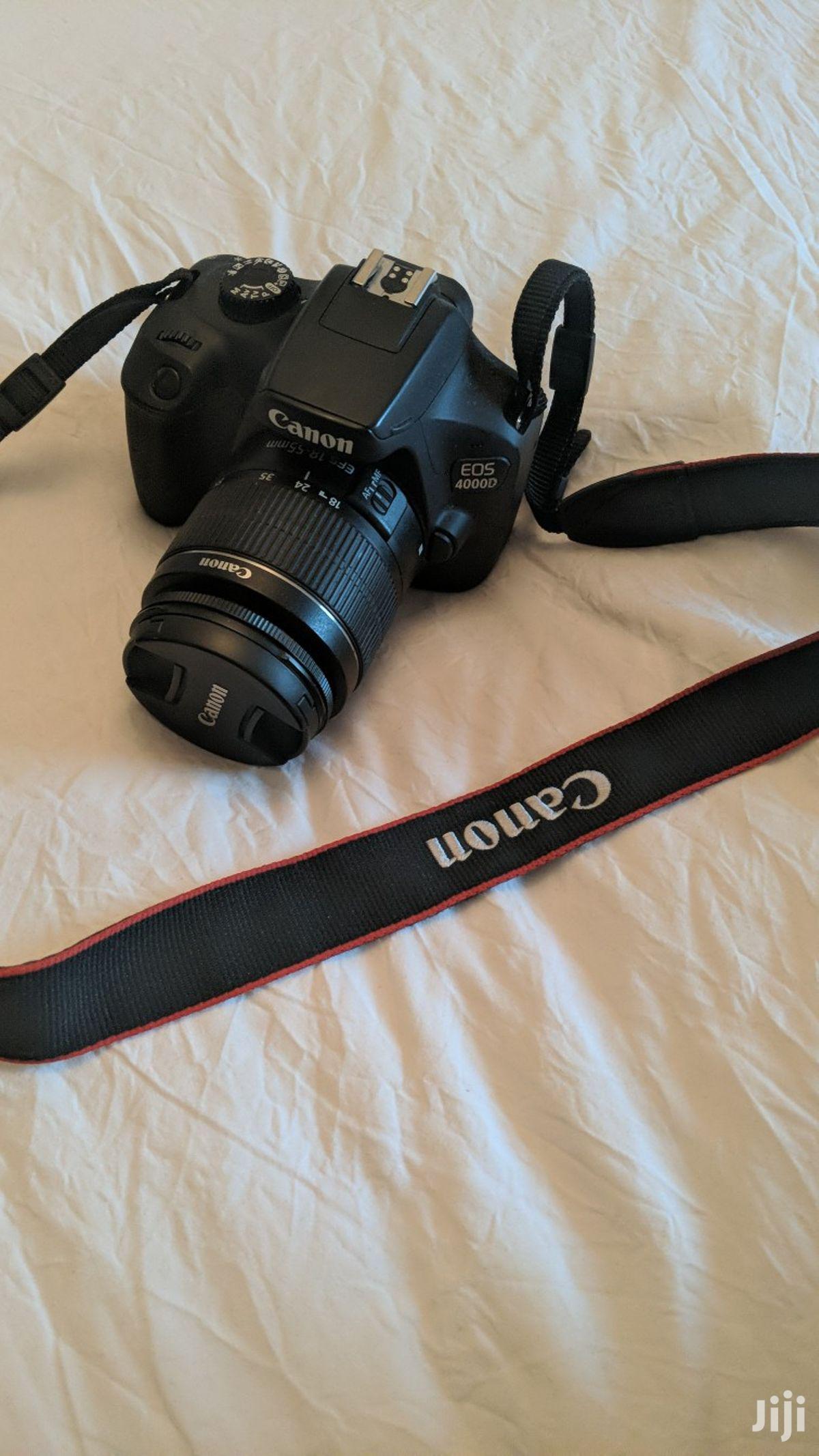 Canon EOS 4000D DSLR Camera and EF-S 18-55 Mm