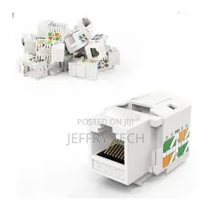 Double RJ45 Keystone Jack