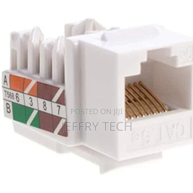 Double RJ45 Keystone Jack - thumbnail 2
