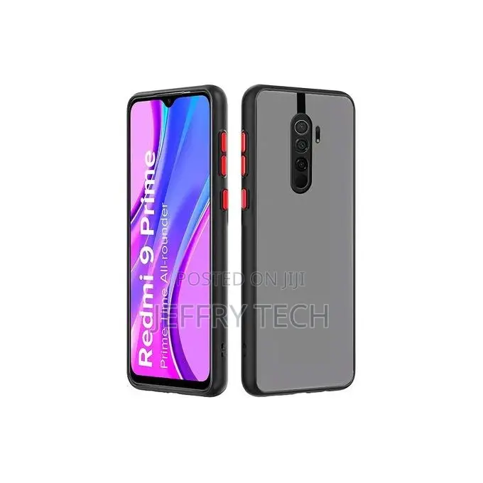 XIAOMI REDMI 9 Translucent, Frosted Smoke Back Cover