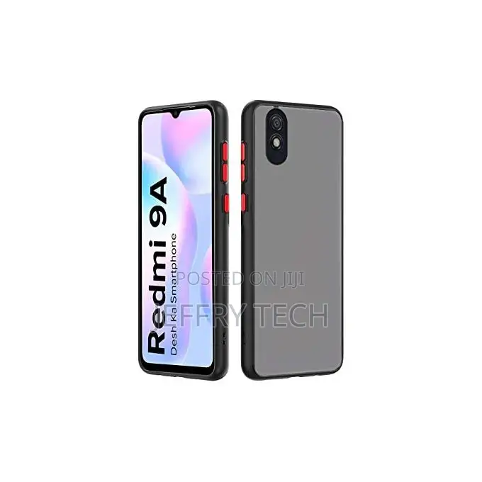 XIAOMI REDMI 9A, Translucent Frosted Smoke Back Cover