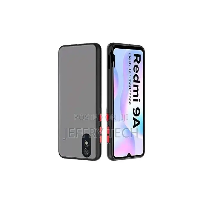 XIAOMI REDMI 9A, Translucent Frosted Smoke Back Cover