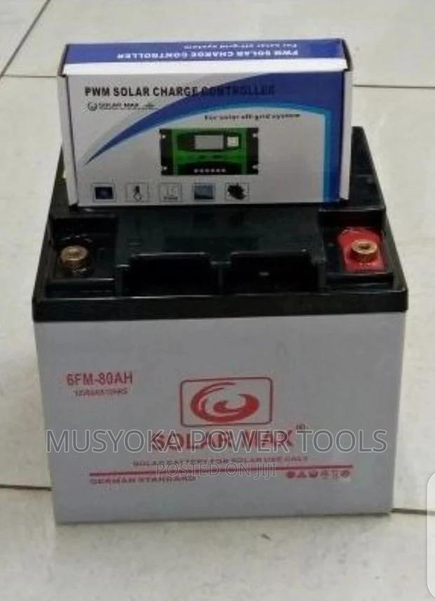 Solarmax 80ah Battery PLUS Free Controller