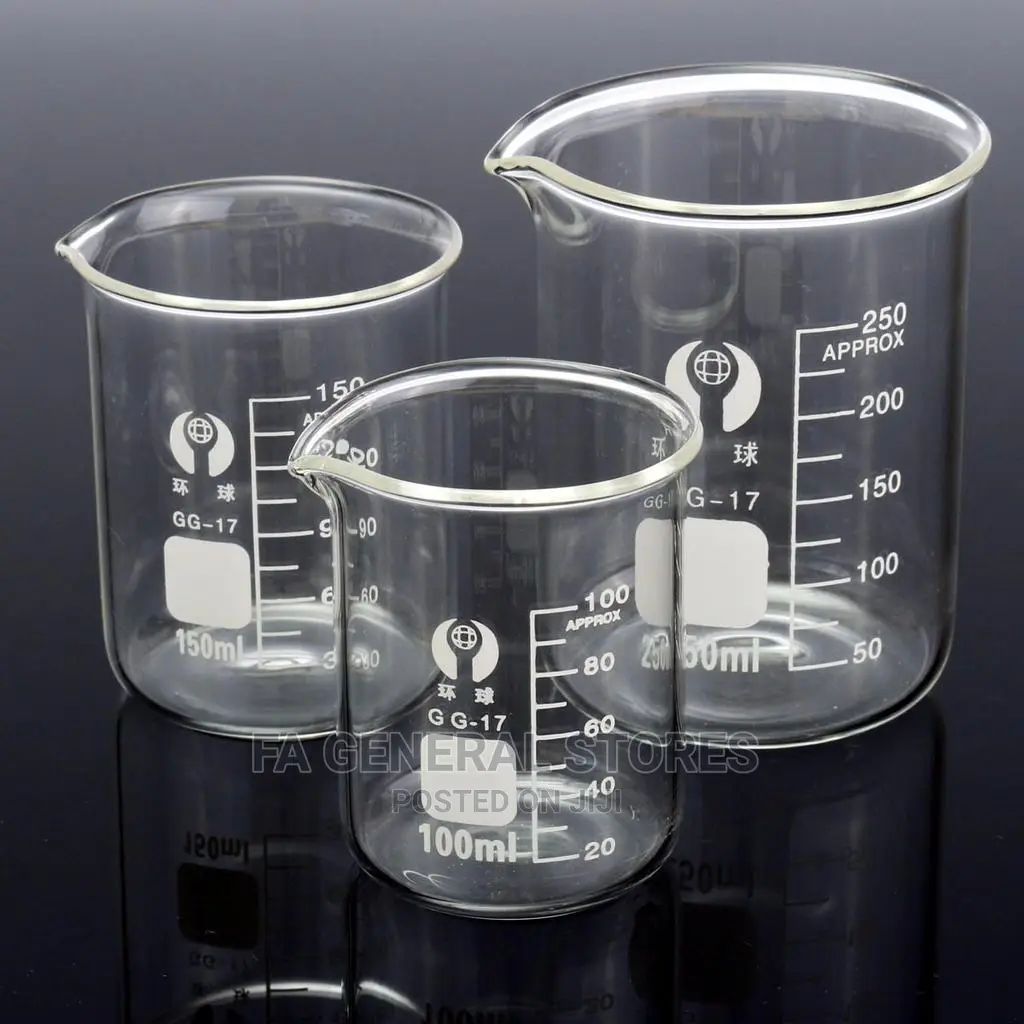 Glass and Plastic Beakers