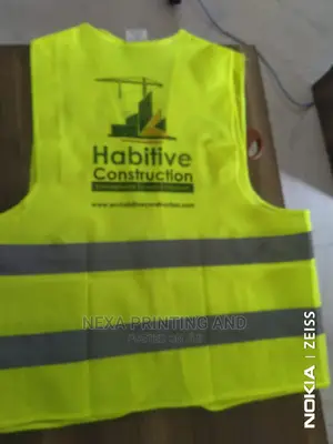 Construction Site Reflectors Branding