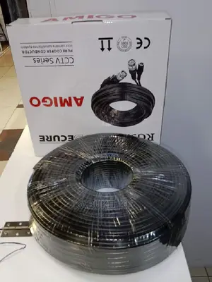 Durable RG 59 Cctv 100m Cable With Power
