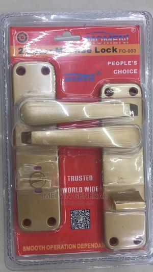 Gold Bathroom Lock - thumbnail 2