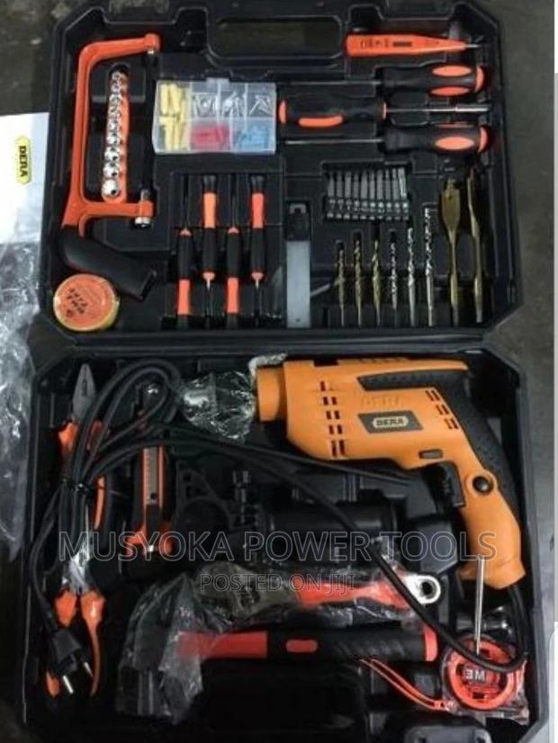 Dera 116pieces Drillset With 750watts Drill