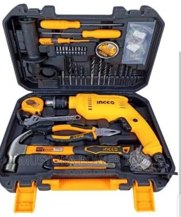 Ingco 115 Pcs Toolset Drill 680watts - main view
