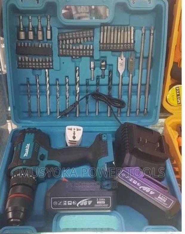 Makita 36V Cordless 2 Battery Electric Hammer Drill T
