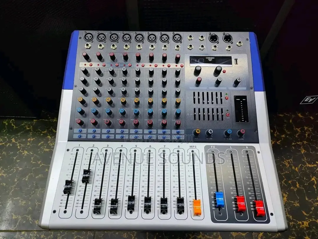 Kv Peavey Pro Powered Mixer 8 Channels