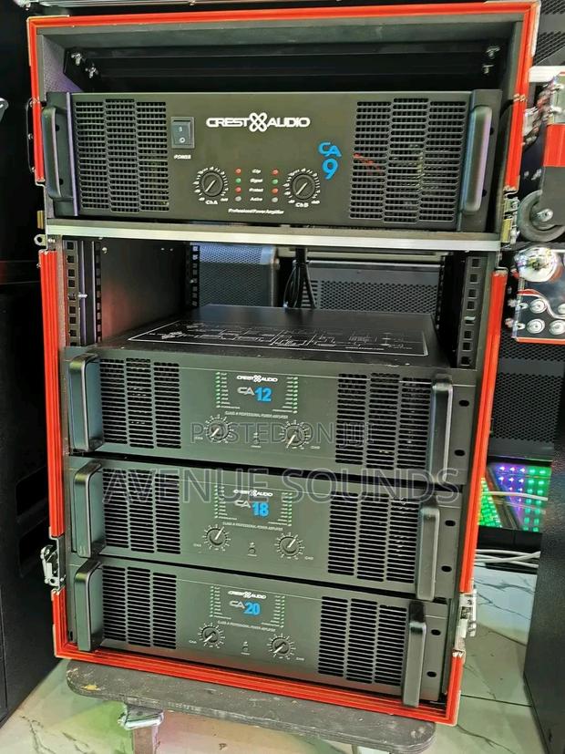 Crest Audio Amplifiers - main view