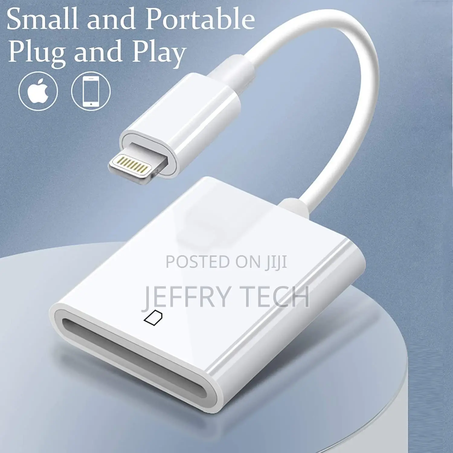 Apple Lightning to SD Card Camera Reader Adapter for iPhone