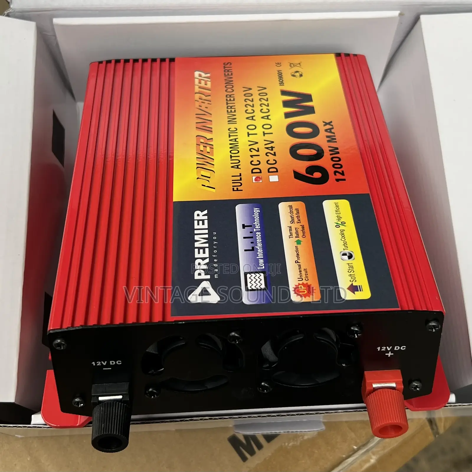 Power Inverter 600 Watts 12volts to 240volts