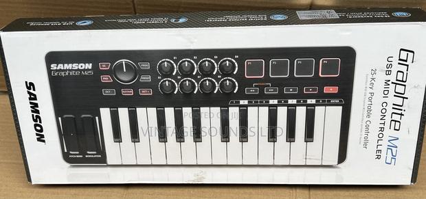 Samson Graphite M25 Mini Usb Midi Controller - thumbnail 4