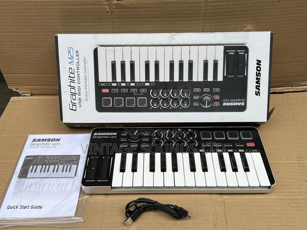 Samson Graphite M25 Mini Usb Midi Controller - thumbnail 2