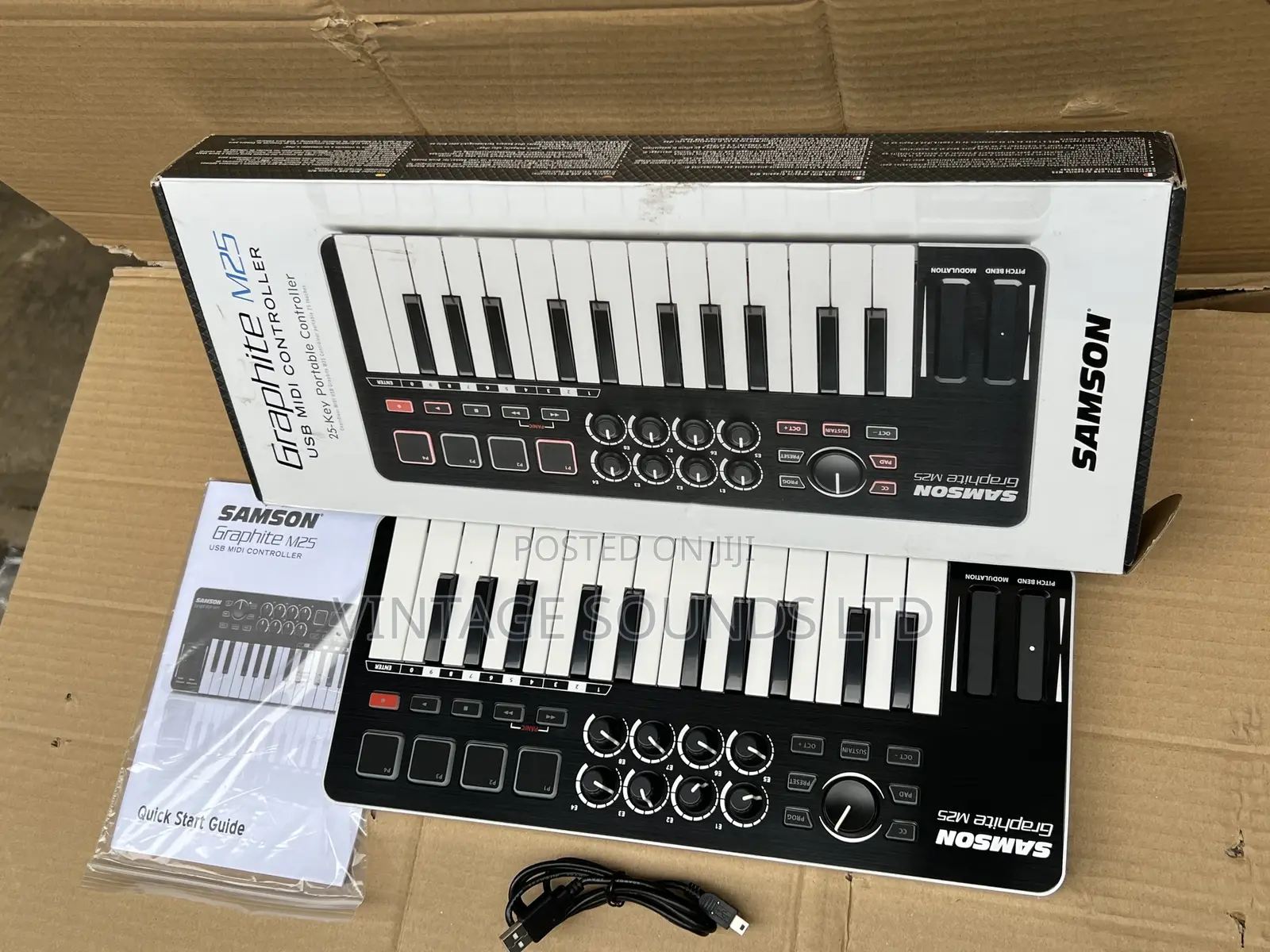 Samson Graphite M25 Midi USB Controller