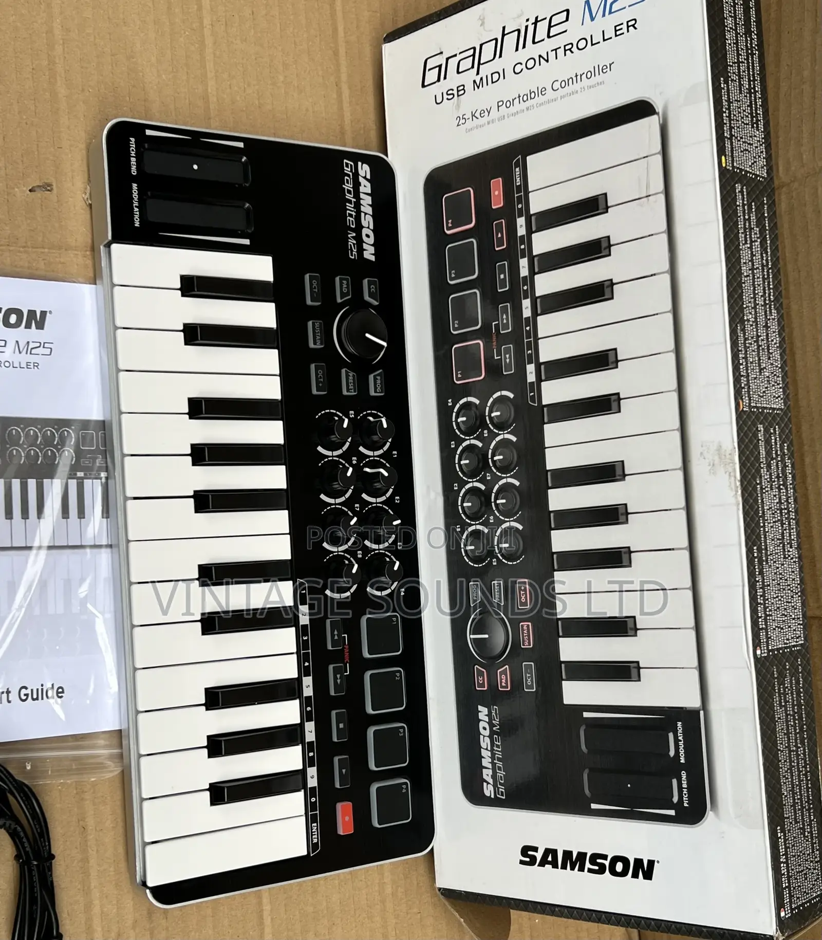 Samson Graphite M25 Midi USB Controller