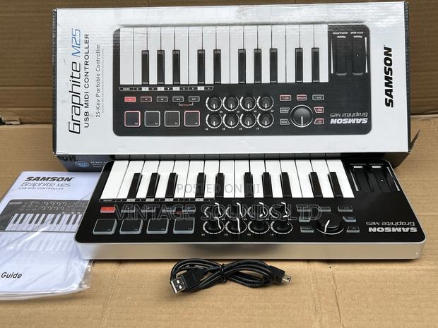 SAMSON M25 Usb Midi Keyboard Controller - thumbnail 2