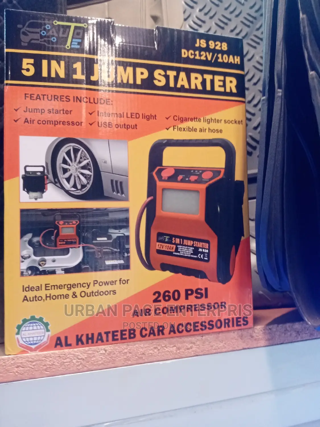 5 in 1 JumpStarter Pack in Nairobi Central Vehicle Parts