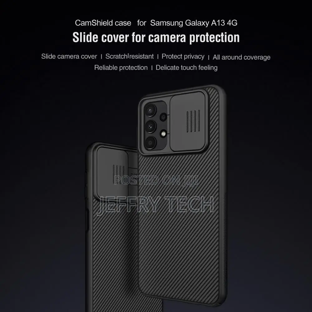 Case for Samsung Galaxy A13 4G Case Cover Camshield Pro Slid