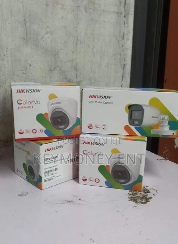 4 CCTV Cameras Sales Package Full Color 24/7 Color VU