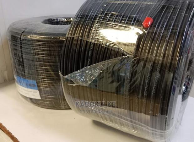 Superlative RG59 CCTV Coaxial Cable 200M With Power