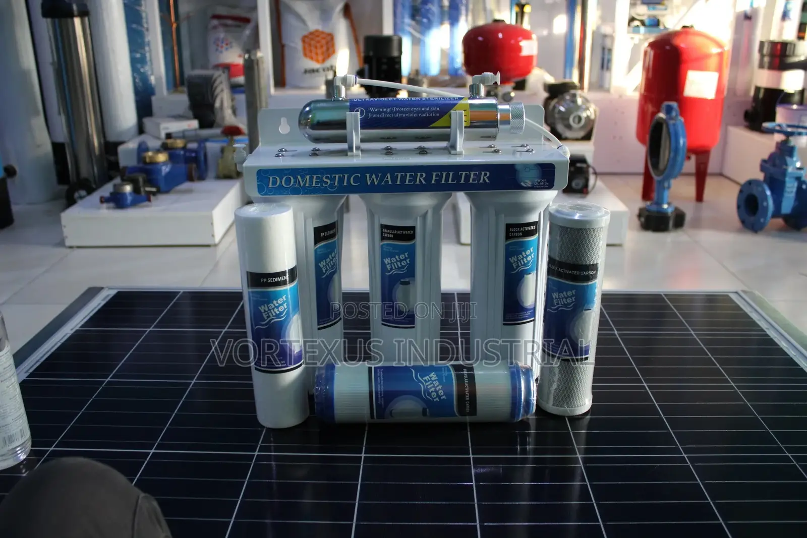 Domestic Filtration Unit for Municipal Water
