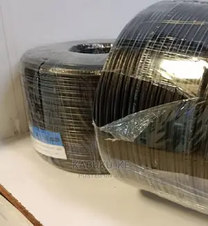 Outstanding RG59 CCTV Coaxial Cable 200M With Power